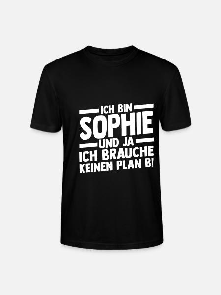 First name Sophie - Stanley/Stella CRAFTER Unisex Organic T-Shirt - black