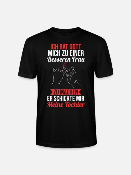 Mutter Tochter Mama - Stanley/Stella Unisex Bio-T-Shirt CRAFTER - Schwarz
