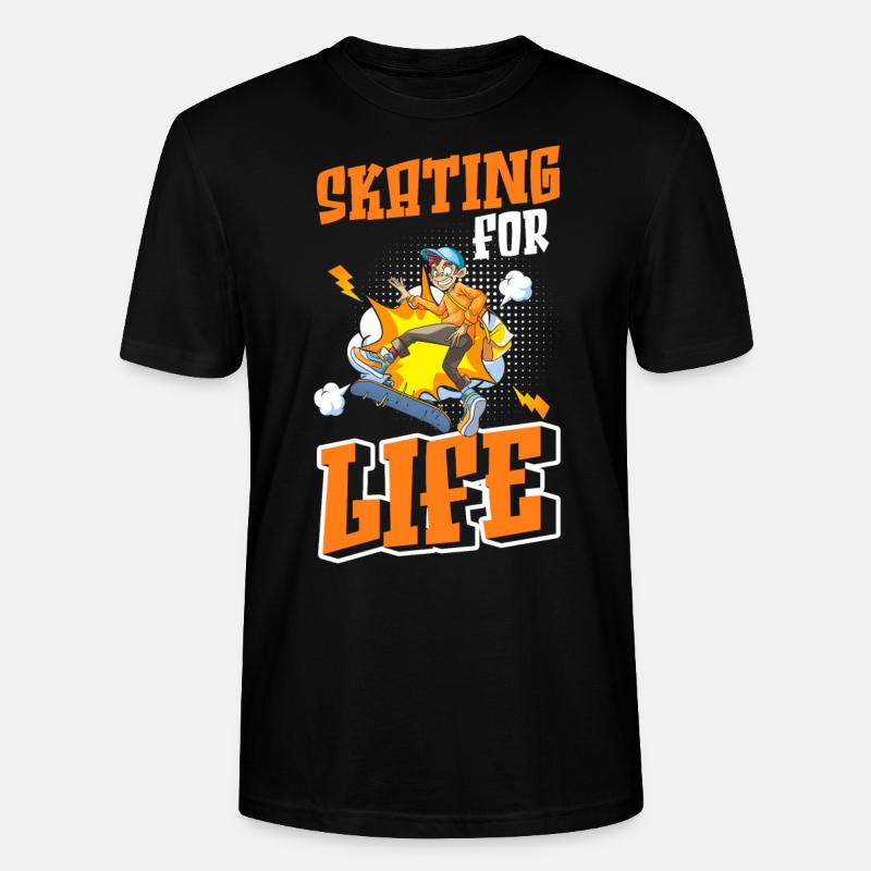 Nerd de bande dessinée - T-shirt bio CRAFTER Stanley Stella Unisexe - noir