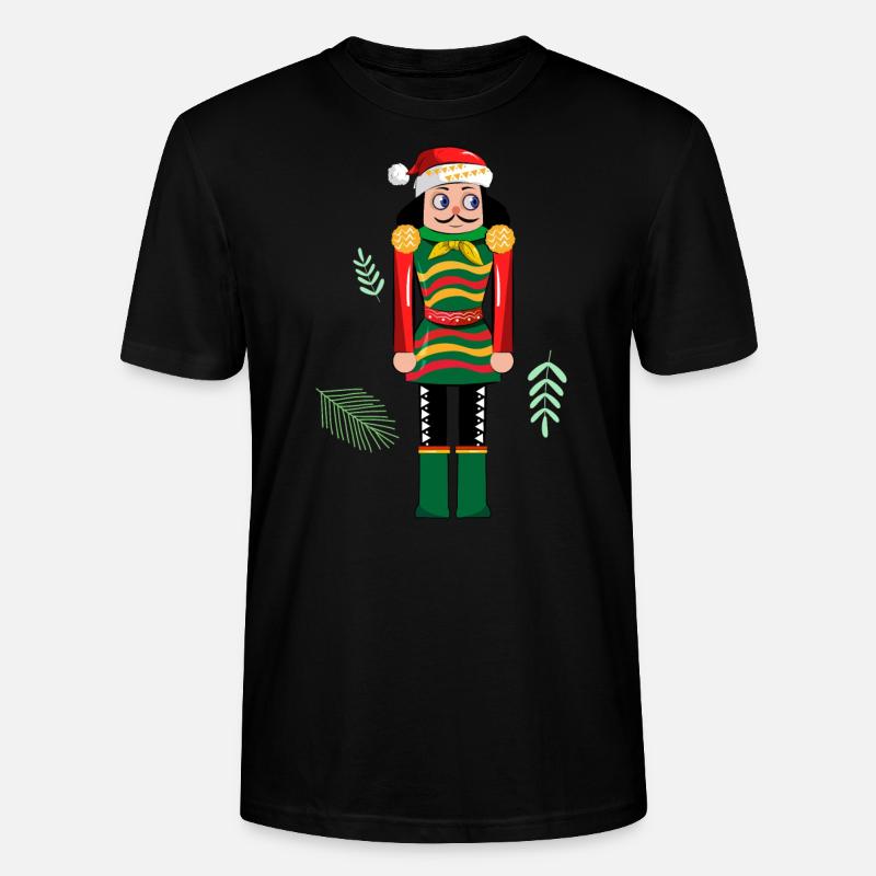 Mexican Nutcracker - Stanley/Stella CRAFTER Unisex Organic T-Shirt - black