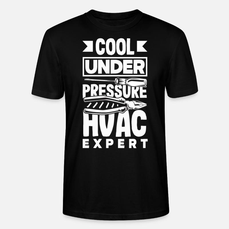 Technicien expert CVC - T-shirt bio CRAFTER Stanley Stella Unisexe - noir