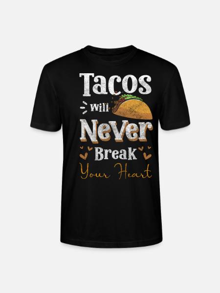 Taco Spanish Celebrations - Stanley/Stella CRAFTER Unisex Organic T-Shirt - black