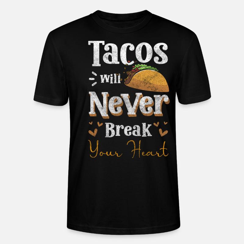 Taco Spanisch Feiern - Stanley/Stella Unisex Bio-T-Shirt CRAFTER - Schwarz