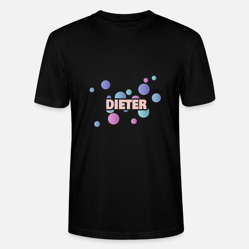 Dieter - Stanley/Stella Unisex Bio-T-Shirt CRAFTER - Schwarz