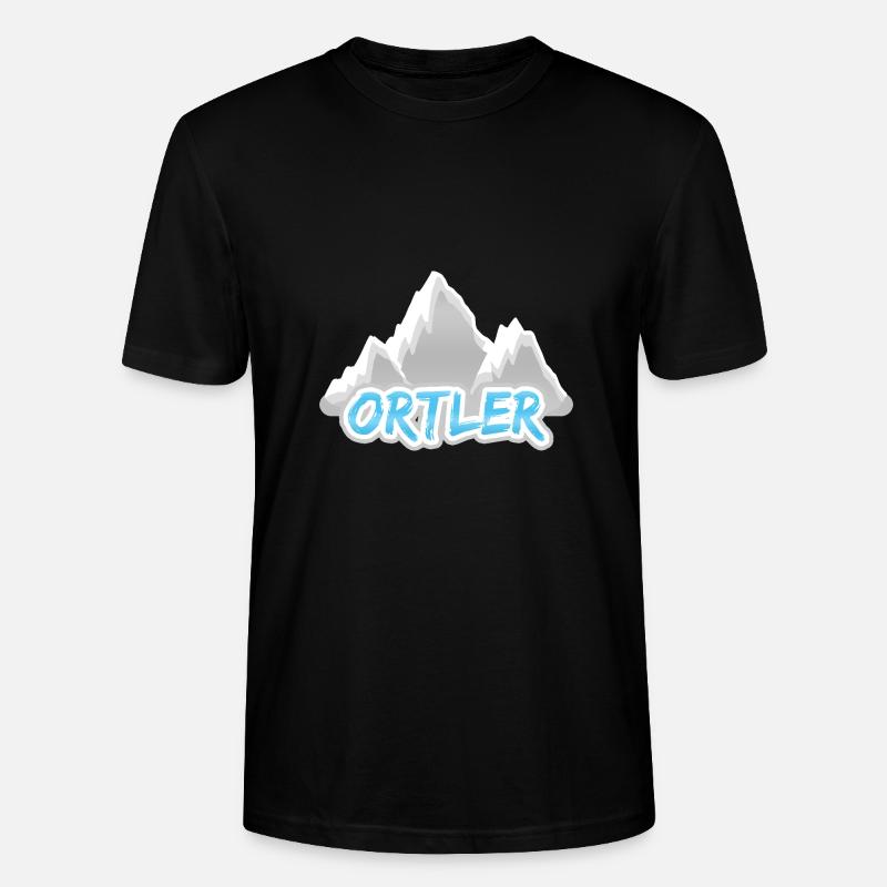 Berg Ortler - Stanley/Stella Unisex Bio-T-Shirt CRAFTER - Schwarz