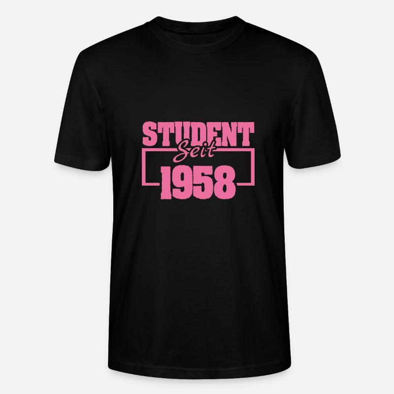 1958 - Stanley/Stella Unisex Bio-T-Shirt CRAFTER - Schwarz
