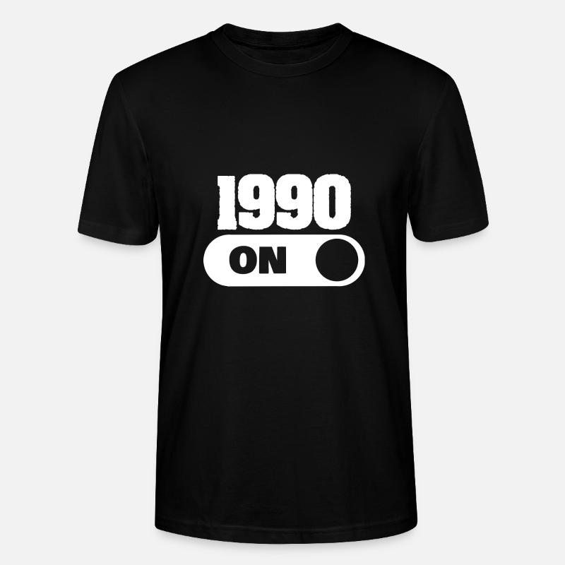 1990 - Stanley/Stella Unisex Bio-T-Shirt CRAFTER - Schwarz