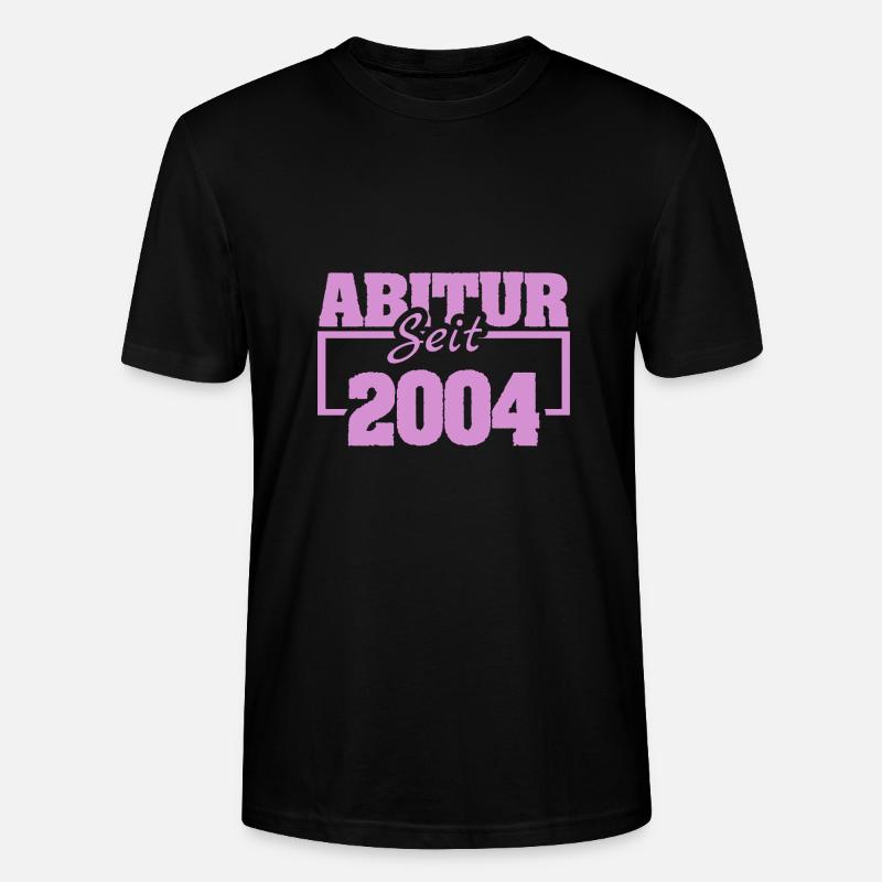 Abi 2004 - Camiseta unisex ecológica CRAFTER de Stanley/Stella - negro