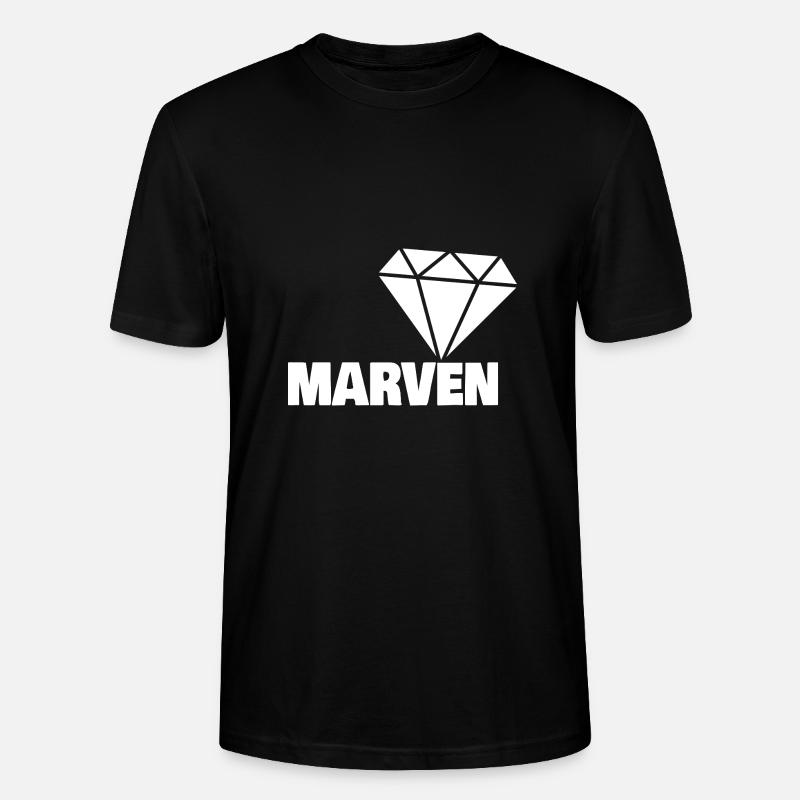 Marven comme noble - T-shirt bio CRAFTER Stanley Stella Unisexe - noir