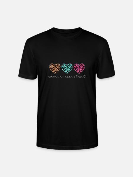 Secretary Administrative Assistant Office Clerk - Stanley/Stella CRAFTER Unisex Organic T-Shirt - black