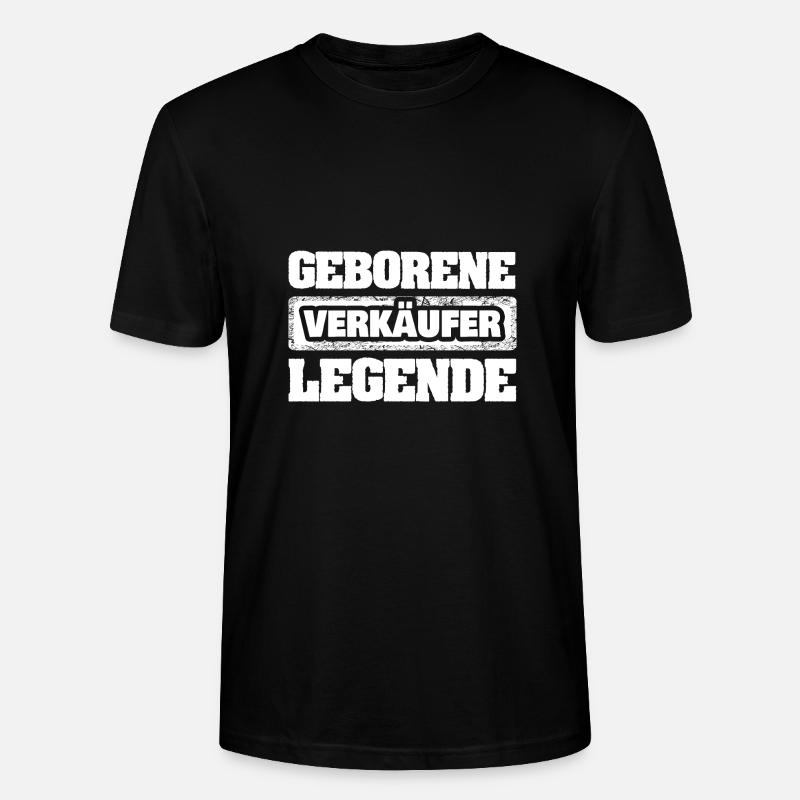 Profession Assistante de vente - T-shirt bio CRAFTER Stanley Stella Unisexe - noir