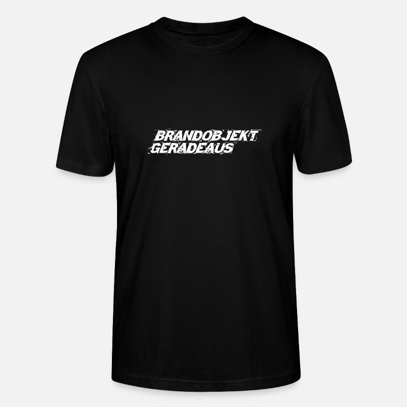 Tirez droit devant ... - T-shirt bio CRAFTER Stanley Stella Unisexe - noir