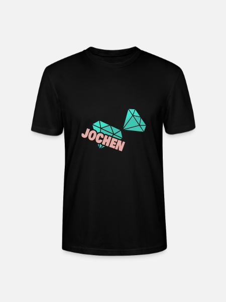 Jochen als Papa - Stanley/Stella Unisex Bio-T-Shirt CRAFTER - Schwarz