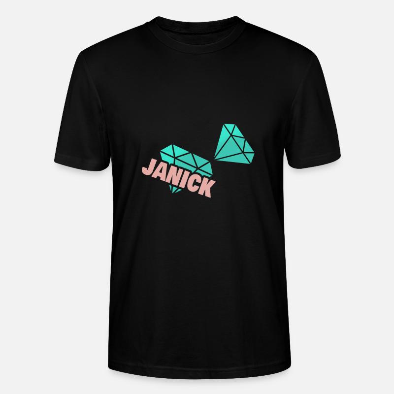 Papa Janick - Stanley/Stella Unisex Bio-T-Shirt CRAFTER - Schwarz