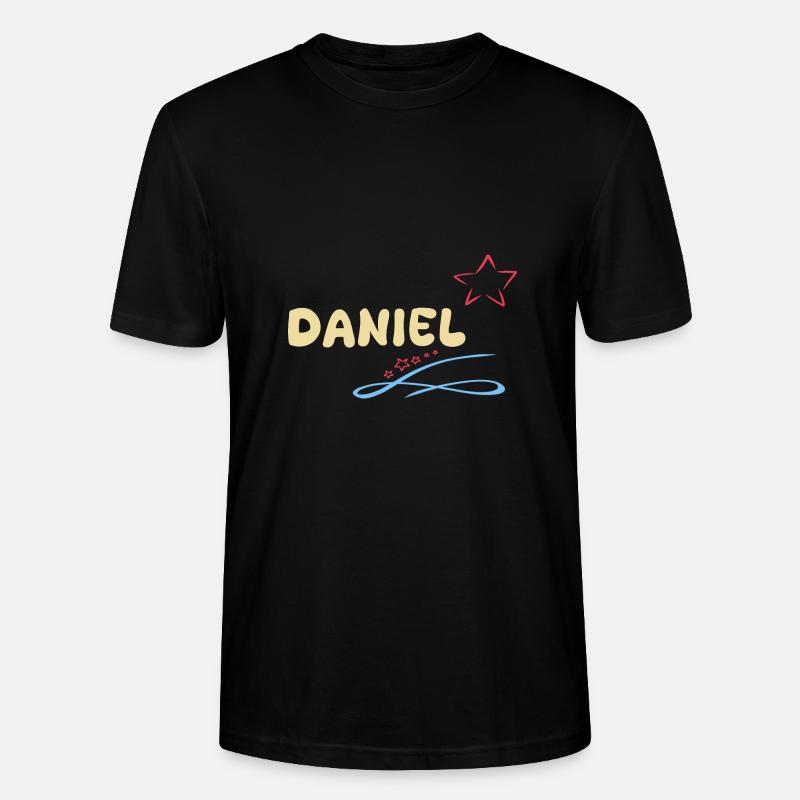 Daniel en cadeau - T-shirt bio CRAFTER Stanley Stella Unisexe - noir