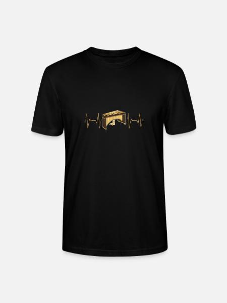 Vibraphoniste Percussion Percussion Musique - T-shirt bio CRAFTER Stanley Stella Unisexe - noir