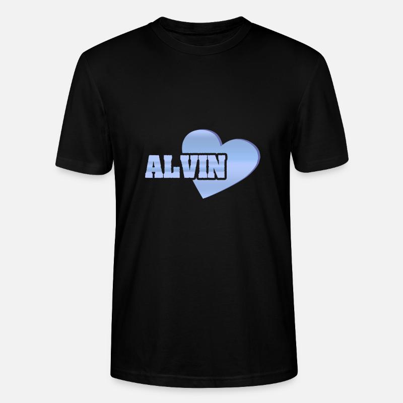 Alvin d’or - T-shirt bio CRAFTER Stanley Stella Unisexe - noir