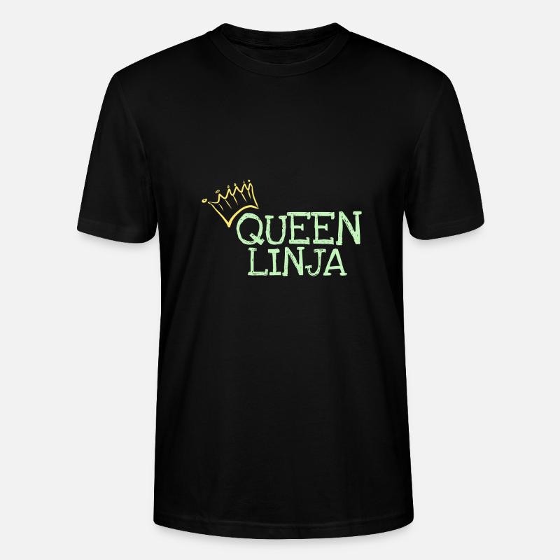 Linja - Stanley/Stella Unisex Bio-T-Shirt CRAFTER - Schwarz