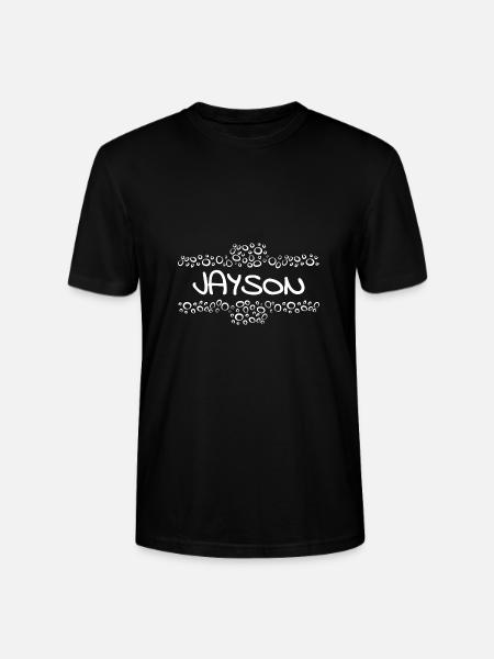 First name Jayson - Stanley/Stella CRAFTER Unisex Organic T-Shirt - black