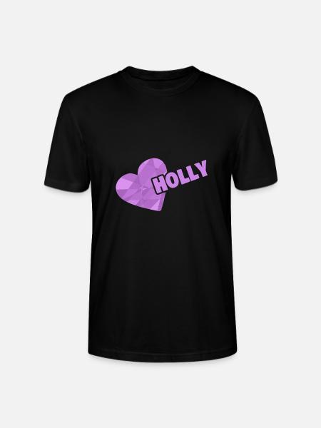 Gift for Holly - Stanley/Stella CRAFTER Unisex Organic T-Shirt - black