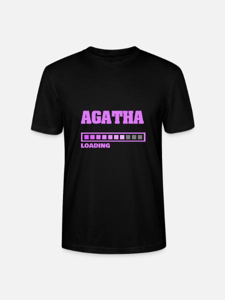 Agatha bébé - T-shirt bio CRAFTER Stanley Stella Unisexe - noir