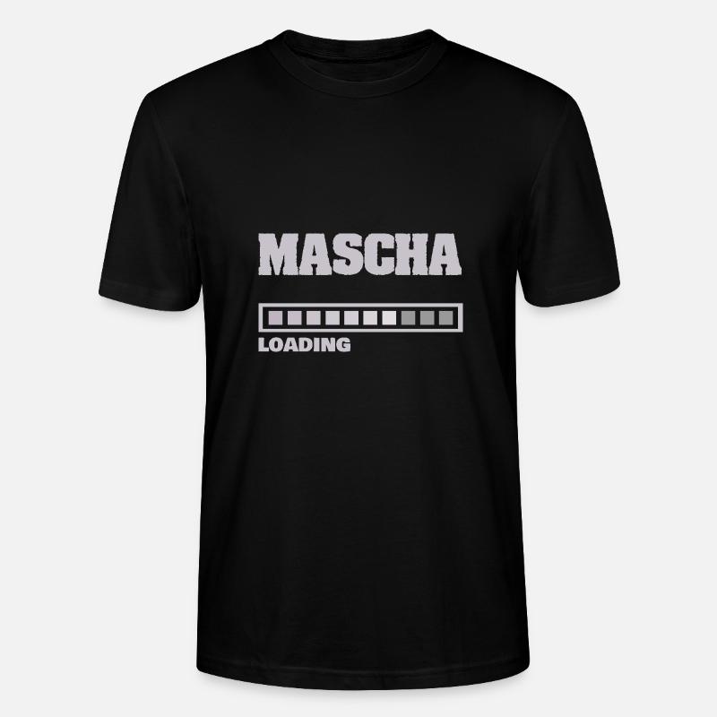 Gift for Masha - Stanley/Stella CRAFTER Unisex Organic T-Shirt - black