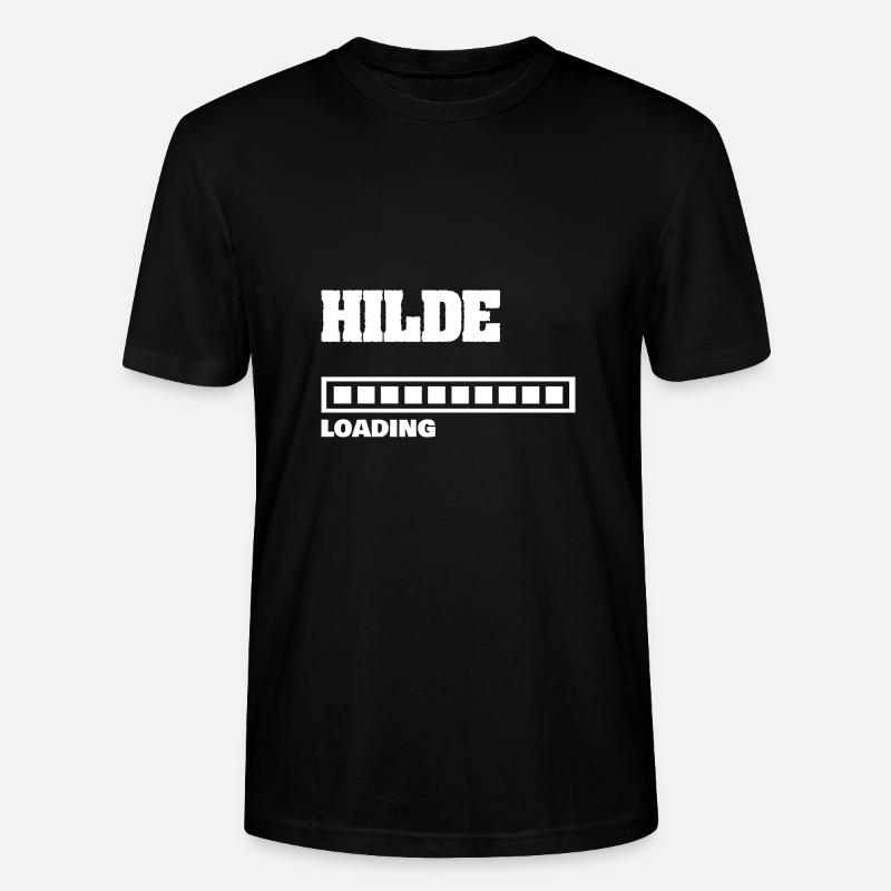 Cadeau pour Hilde - T-shirt bio CRAFTER Stanley Stella Unisexe - noir