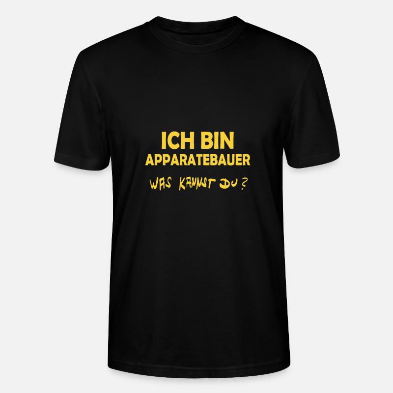 Constructeur d’appareils comme profession - T-shirt bio CRAFTER Stanley Stella Unisexe - noir