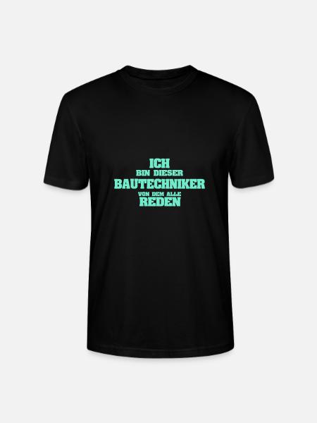 Occupation Construction Technician - Stanley/Stella CRAFTER Unisex Organic T-Shirt - black