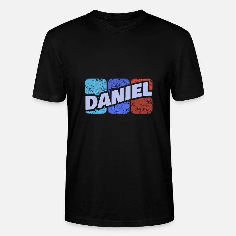 Daniel als Daniel - Stanley/Stella Unisex Bio-T-Shirt CRAFTER - Schwarz