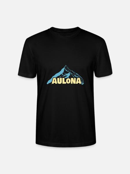 Women's name Aulona - Stanley/Stella CRAFTER Unisex Organic T-Shirt - black