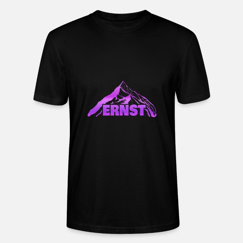 Berg Ernst - Stanley/Stella Unisex Bio-T-Shirt CRAFTER - Schwarz