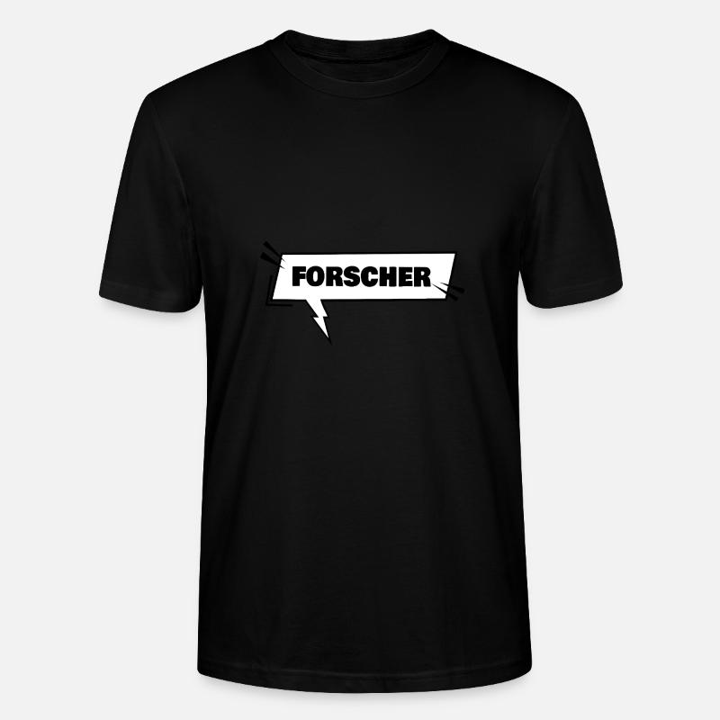 Forscher - Stanley/Stella Unisex Bio-T-Shirt CRAFTER - Schwarz