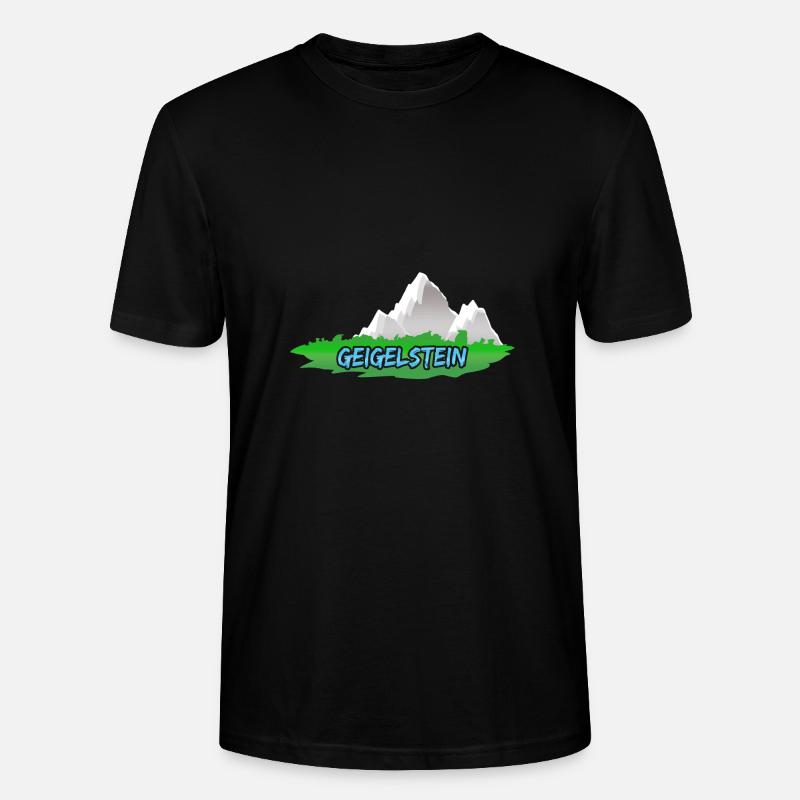 Geigelstein - T-shirt bio CRAFTER Stanley Stella Unisexe - noir