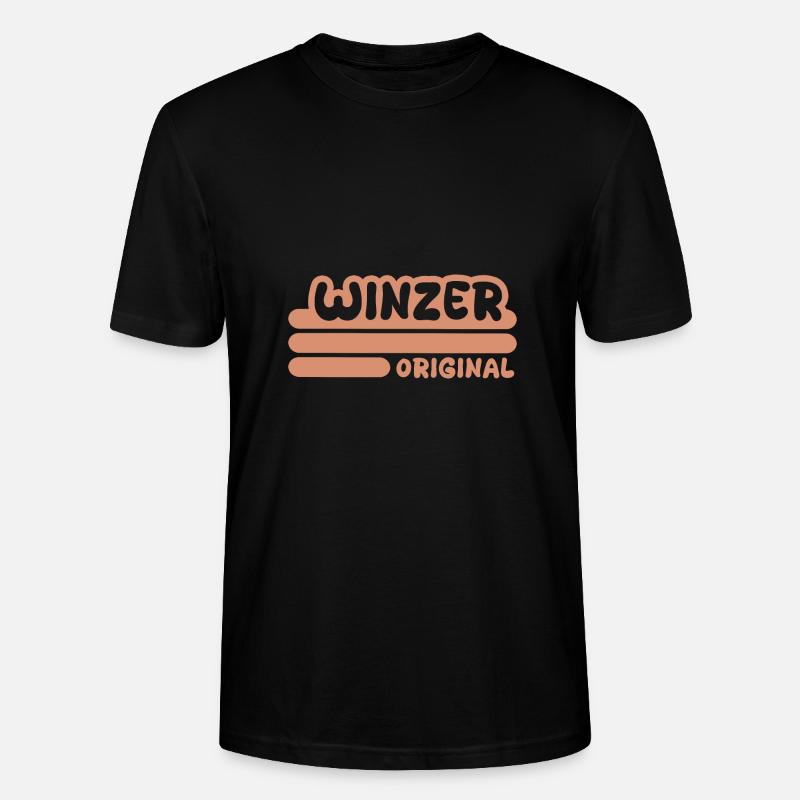 Beruf Winzer - Stanley/Stella Unisex Bio-T-Shirt CRAFTER - Schwarz