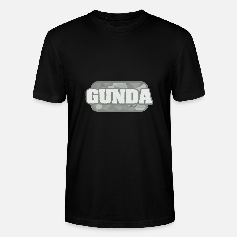 Gunda - T-shirt bio CRAFTER Stanley Stella Unisexe - noir