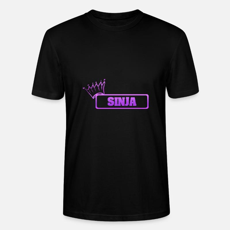 Sinja - T-shirt bio CRAFTER Stanley Stella Unisexe - noir