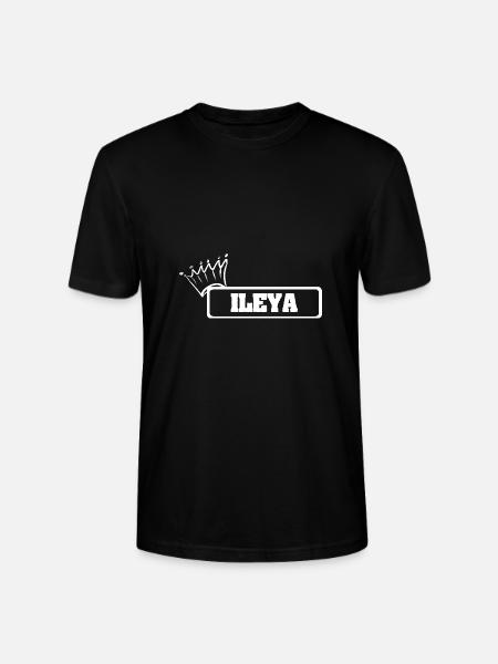 Ileya als Krone - Stanley/Stella Unisex Bio-T-Shirt CRAFTER - Schwarz