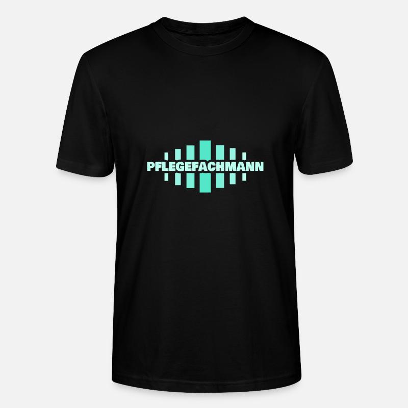Beruf Pflegefachmann - Stanley/Stella Unisex Bio-T-Shirt CRAFTER - Schwarz