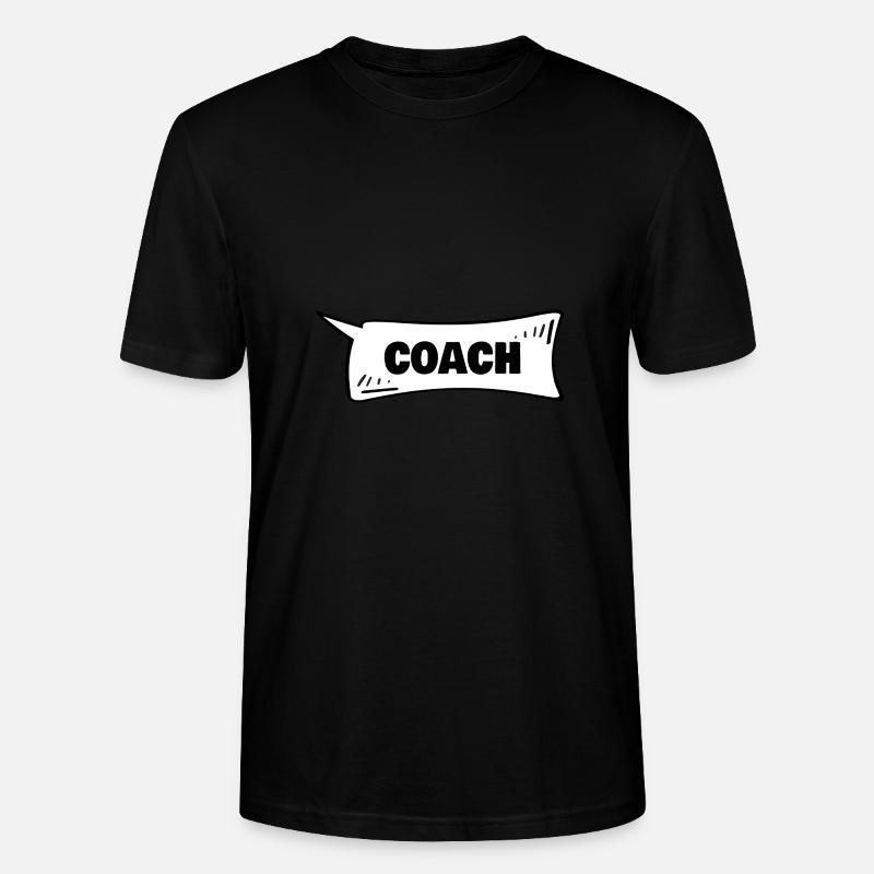 Coach - Stanley/Stella Unisex Bio-T-Shirt CRAFTER - Schwarz