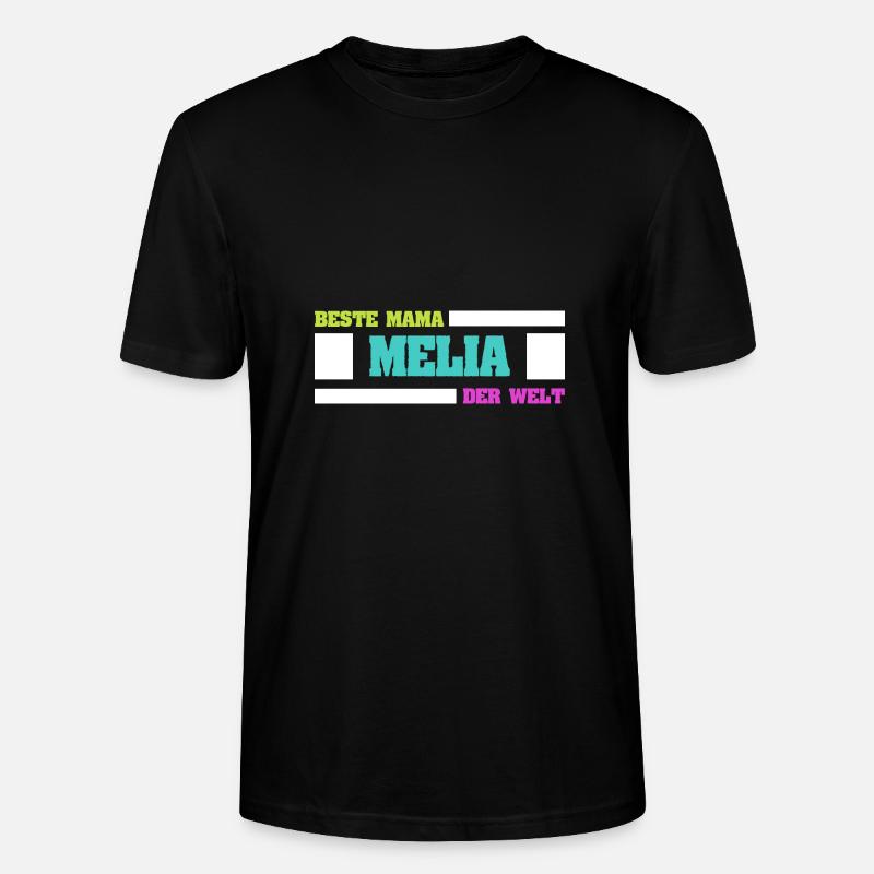 Mutter Melia - Stanley/Stella Unisex Bio-T-Shirt CRAFTER - Schwarz