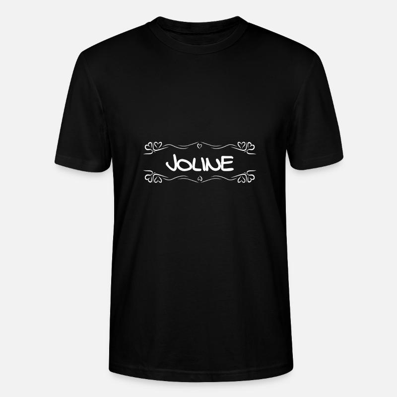 Joline comme nom - T-shirt bio CRAFTER Stanley Stella Unisexe - noir