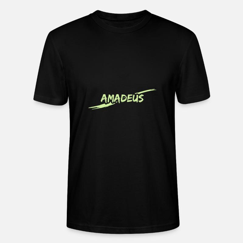 Amadeus en tant qu’Amadeus - T-shirt bio CRAFTER Stanley Stella Unisexe - noir