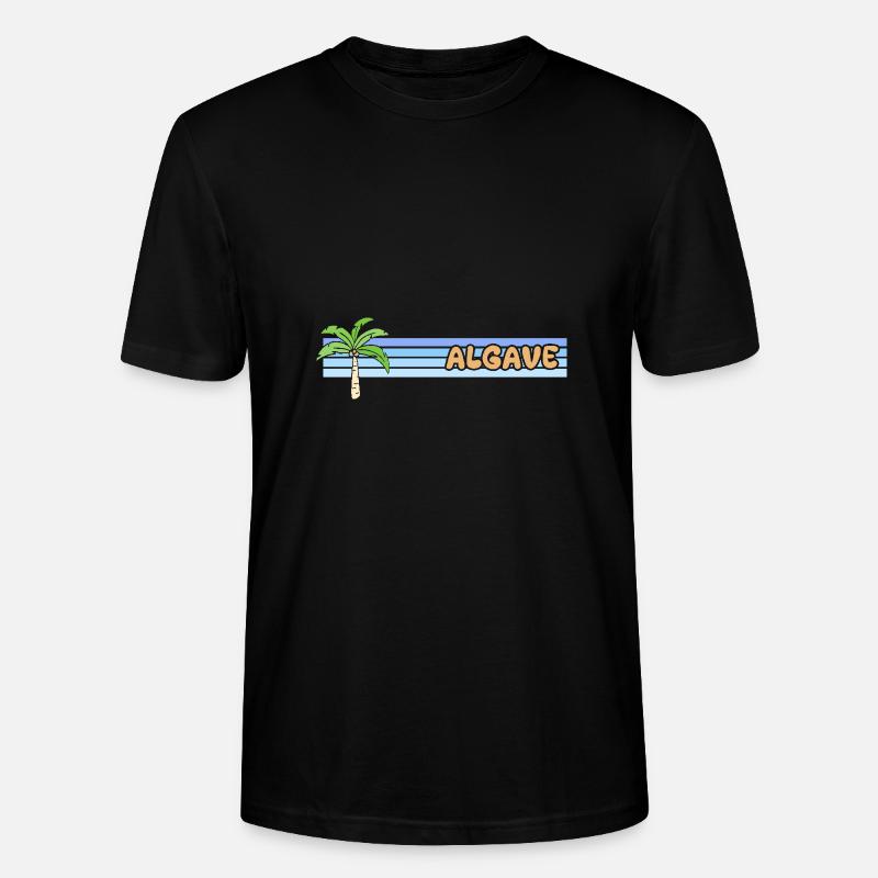 Algave als Urlaub - Stanley/Stella Unisex Bio-T-Shirt CRAFTER - Schwarz
