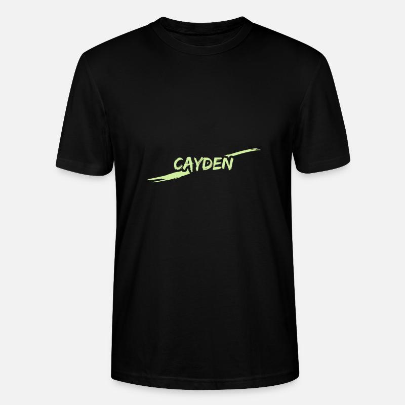 Cayden as Cayden - Stanley/Stella CRAFTER Unisex Organic T-Shirt - black