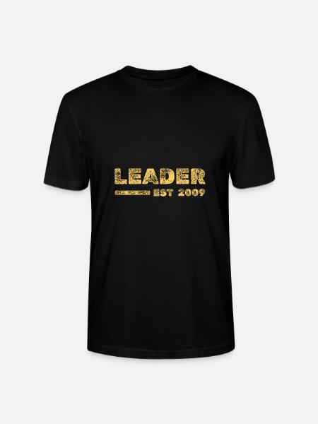 Leader 2009 - Stanley/Stella CRAFTER Unisex Organic T-Shirt - black