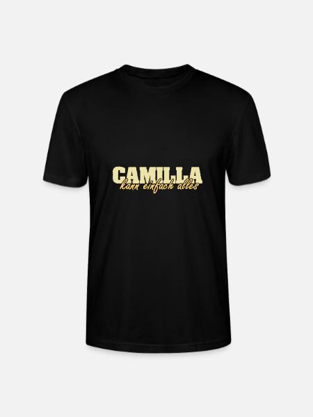 Ms. Camilla - Stanley/Stella CRAFTER Unisex Organic T-Shirt - black