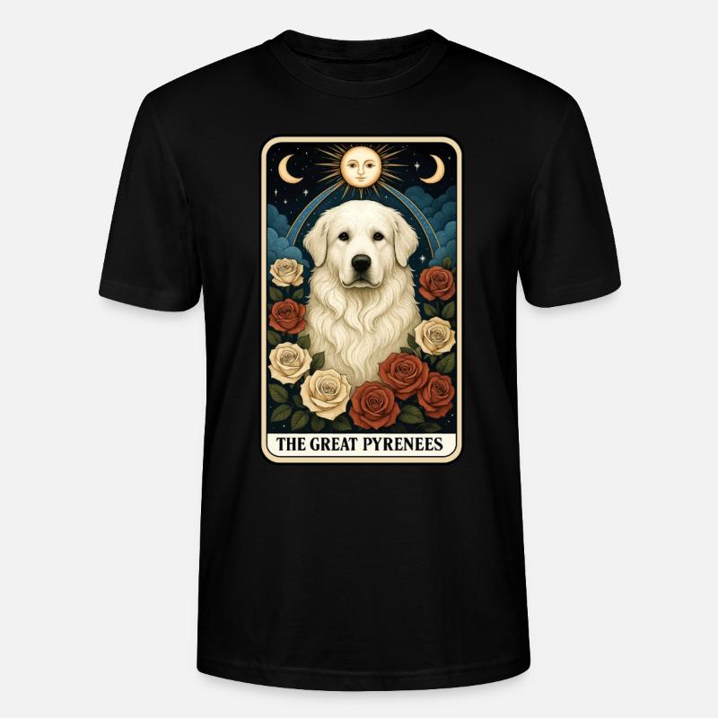 Pyrenäenberghund - Stanley/Stella Unisex Bio-T-Shirt CRAFTER - Schwarz