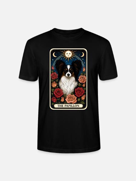 Schmetterling - Stanley/Stella Unisex Bio-T-Shirt CRAFTER - Schwarz