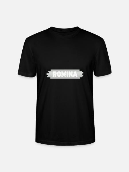 Name Romina - Stanley/Stella Unisex Bio-T-Shirt CRAFTER - Schwarz